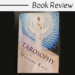 A book titled Tarosophy by Marcus Katz is shown on a dark surface. The Tarosophy cover features mystical artwork with a central figure, swirling patterns, and a blue and purple color scheme. Book Review is written above the image.