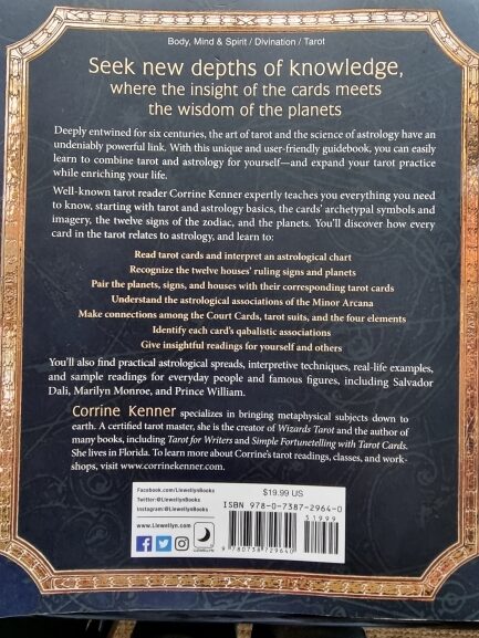 Tarot and Astrology Back cover