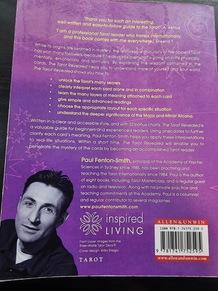 The Tarot Revealed back cover